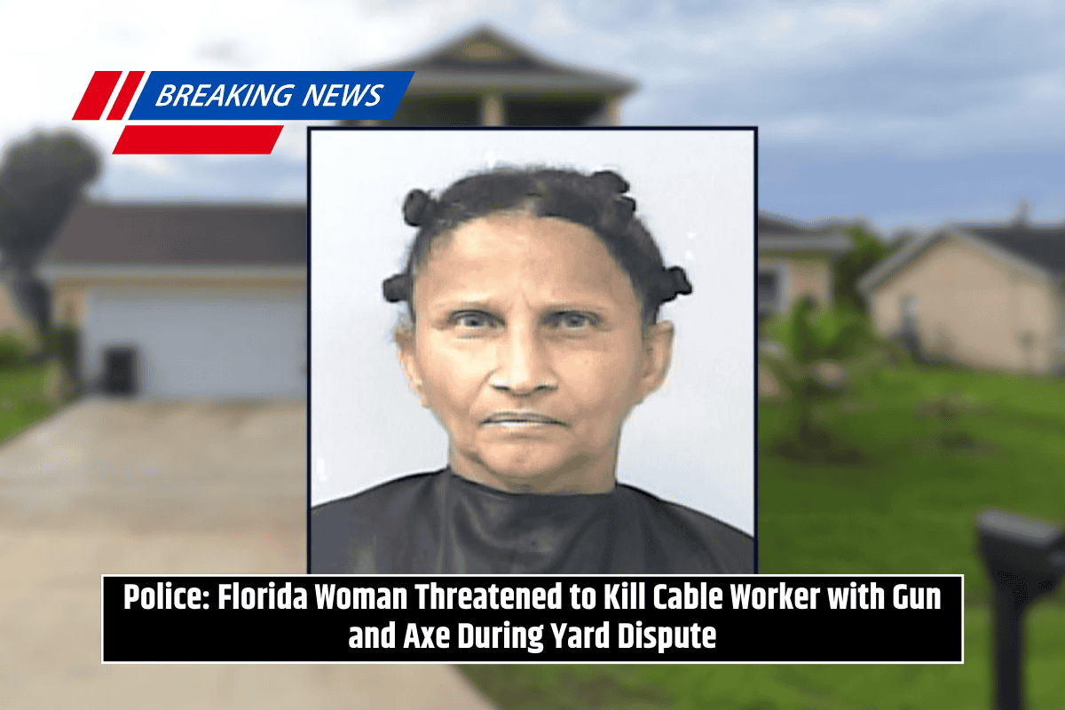 Police: Florida Woman Threatened to Kill Cable Worker with Gun and Axe During Yard Dispute