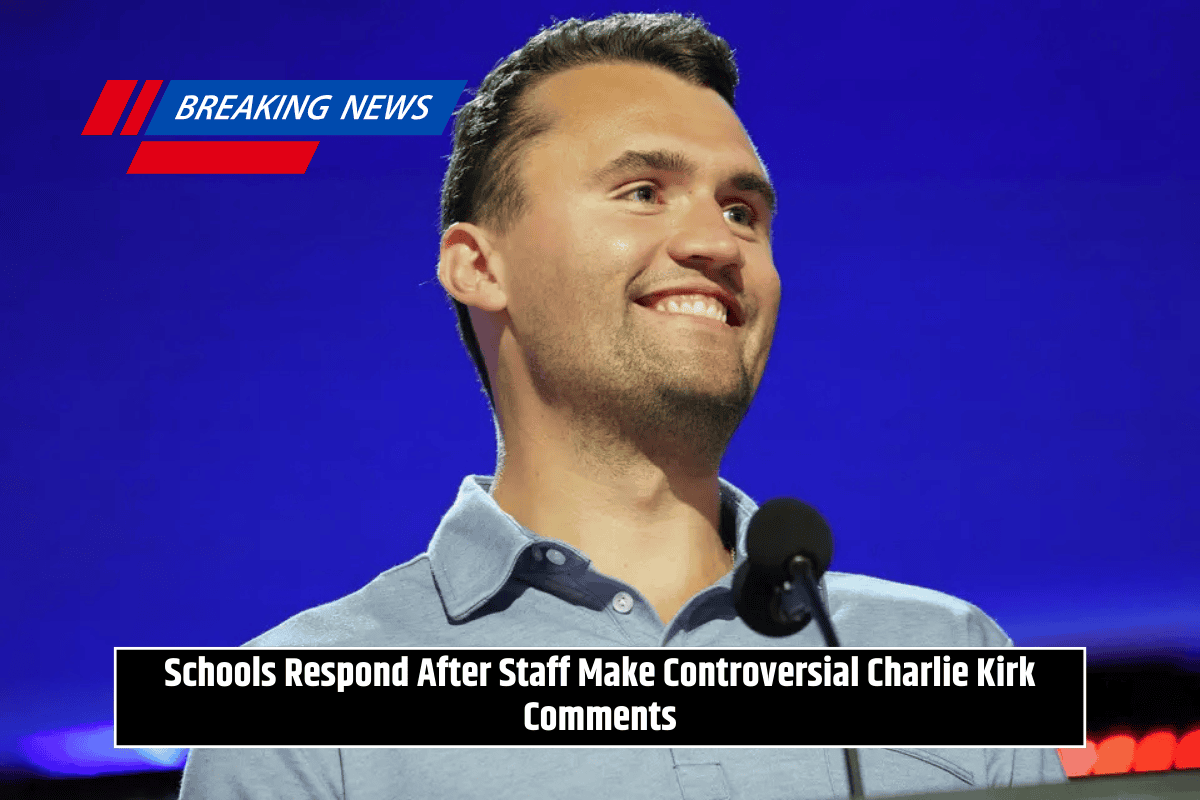 Schools Respond After Staff Make Controversial Charlie Kirk Comments