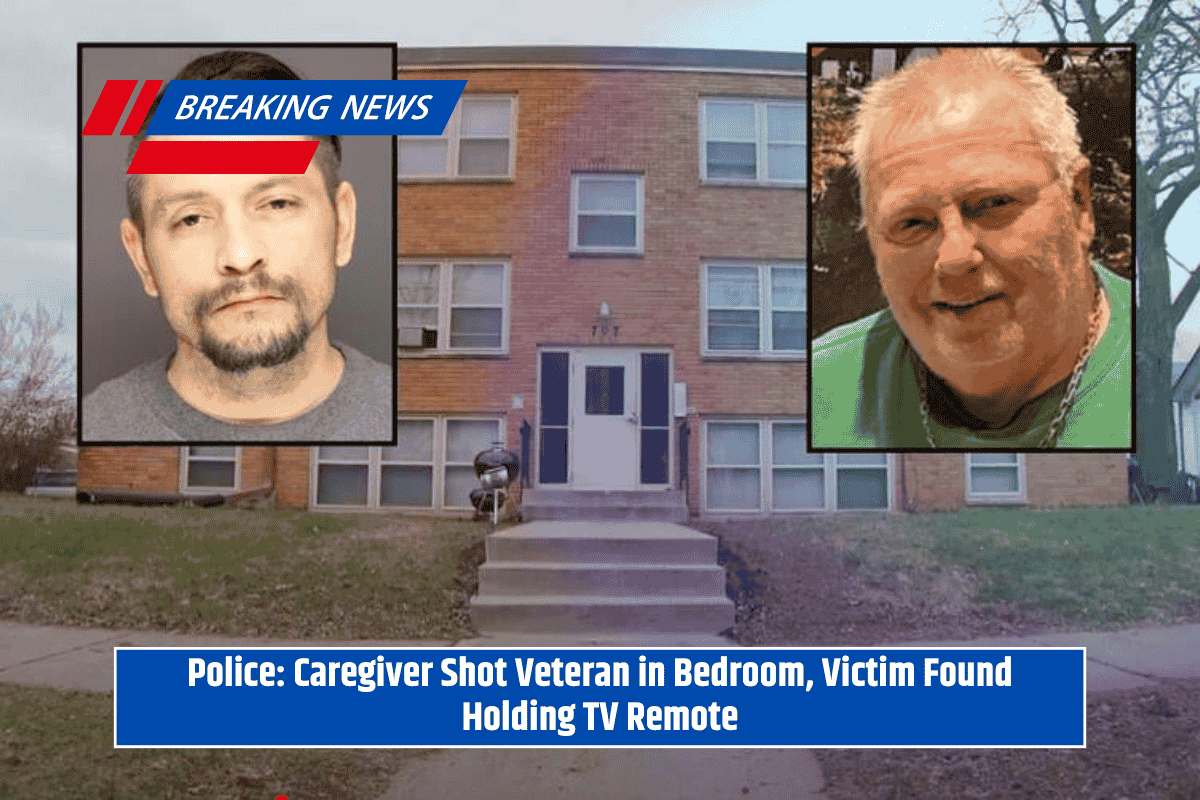 Police: Caregiver Shot Veteran in Bedroom, Victim Found Holding TV Remote