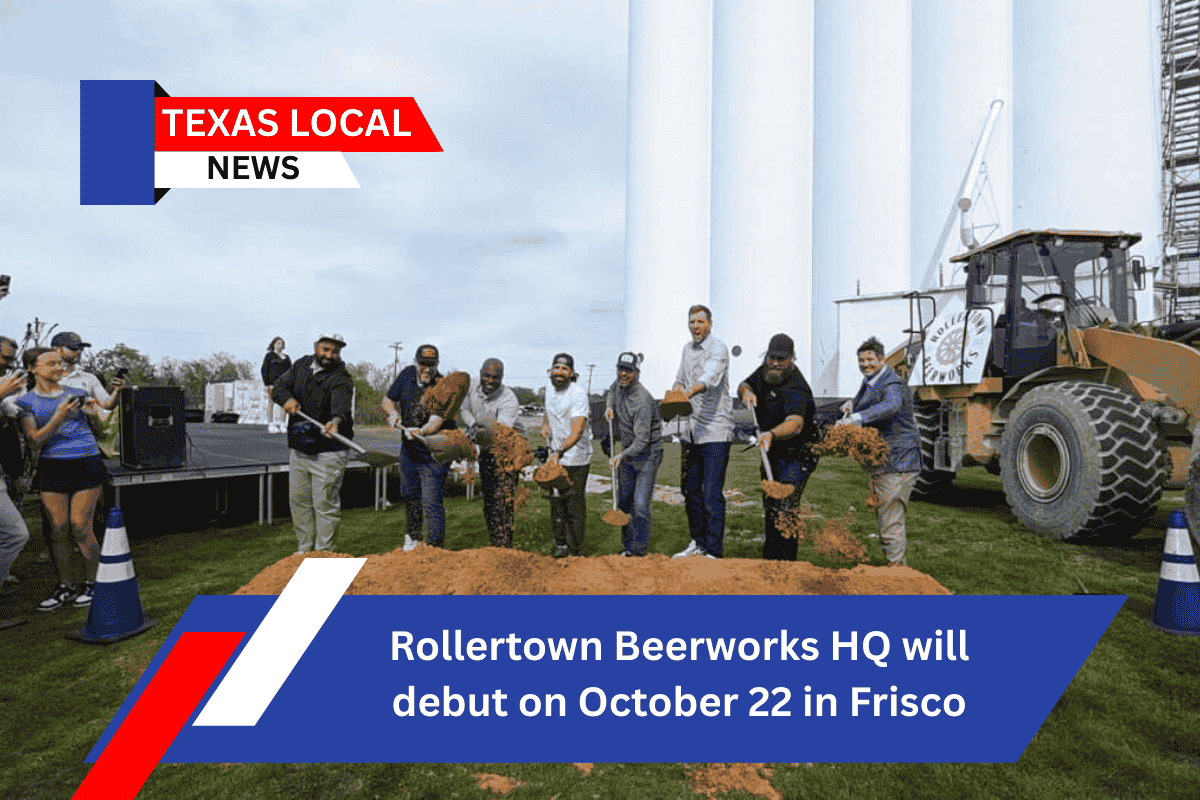 Rollertown Beerworks HQ will debut on October 22 in Frisco