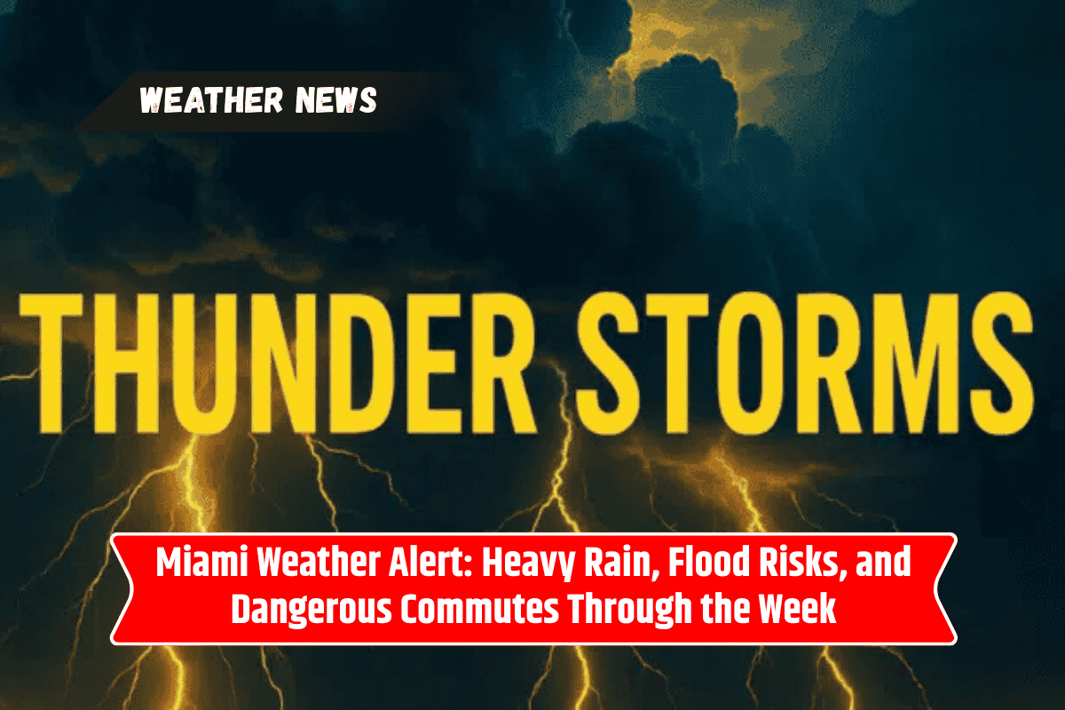 Miami Weather Alert: Heavy Rain, Flood Risks, and Dangerous Commutes Through the Week