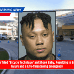 Man Tried 'Bicycle Technique' and Shook Baby, Resulting in Brain Injury and a Life-Threatening Emergency
