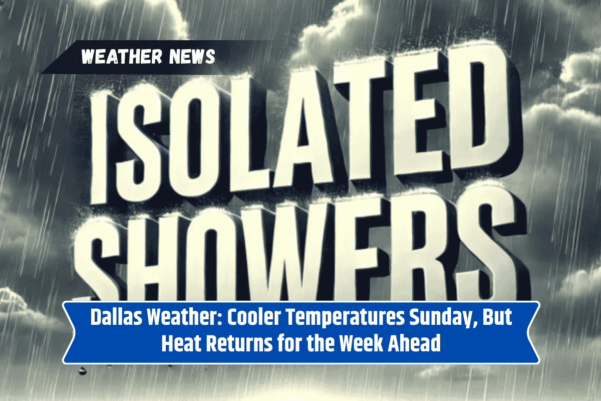 Dallas Weather: Cooler Temperatures Sunday, But Heat Returns for the Week Ahead