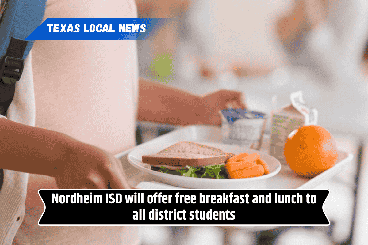 Nordheim ISD will offer free breakfast and lunch to all district students